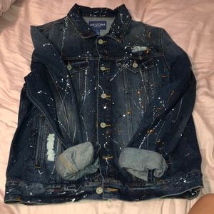 Dark blue denim jacket